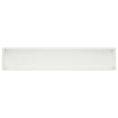 vidaXL Kerti cserép 2 db Fehér 100 x 20 x 20 cm Hidegen hengerelt acél