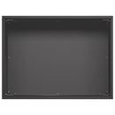 vidaXL Kerti cserép 2 db Fekete 40 x 30 x 30 cm Hidegen hengerelt acél