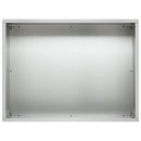vidaXL Kerti cserép 2 db Ezüst 40 x 30 x 30 cm Horganyzott Acél