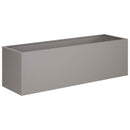 vidaXL Kerti cserép Rozsdás 80 x 30 x 30 cm Időjárásálló Acél