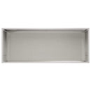 vidaXL Kerti cserép Ezüst 100 x 40 x 40 cm Rozsdamentes Acél
