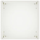 vidaXL Kerti cserép 2 db Fehér 20 x 20 x 50 cm Hidegen hengerelt acél