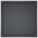 vidaXL Kerti cserép 2 db Antracitszürke 50 x 50 x 75 cm