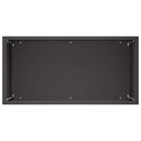 vidaXL Kerti cserép 2 db Fekete 40 x 20 x 40 cm Hidegen hengerelt acél