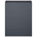 vidaXL Kerti cserép 2 db Antracitszürke 40 x 20 x 40 cm