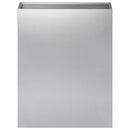 vidaXL Kerti cserép 2 db Ezüst 40 x 20 x 40 cm Horganyzott Acél