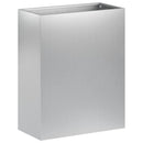 vidaXL Kerti cserép 2 db Ezüst 40 x 20 x 50 cm Horganyzott Acél