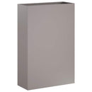 vidaXL Kerti cserép 2 db Rozsdás 40 x 20 x 75 cm Időjárásálló Acél