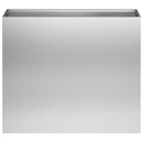 vidaXL Kerti cserép 2 db Ezüst 50 x 20 x 40 cm Horganyzott Acél