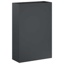 vidaXL Kerti cserép 2 db Antracitszürke 50 x 20 x 75 cm