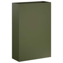 vidaXL Kerti cserép 2 db Olajzöld 50 x 20 x 75 cm
