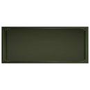 vidaXL Kerti cserép 2 db Olajzöld 50 x 20 x 75 cm