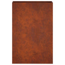 vidaXL Kerti cserép 2 db Rozsdás 50 x 20 x 75 cm Időjárásálló Acél