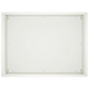 vidaXL Kerti cserép 2 db Fehér 40 x 30 x 40 cm Hidegen hengerelt acél