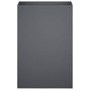 vidaXL Kerti cserép 2 db Antracitszürke 40 x 30 x 75 cm