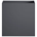 vidaXL Kerti cserép 2 db Antracitszürke 50 x 30 x 40 cm