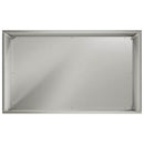 vidaXL Kerti cserép 2 db Ezüst 50 x 30 x 75 cm Rozsdamentes Acél
