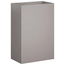 vidaXL Kerti cserép 2 db Rozsdás 50 x 30 x 75 cm Időjárásálló Acél
