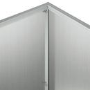 vidaXL Kerti cserép 2 db Ezüst 60 x 30 x 40 cm Horganyzott Acél