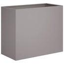 vidaXL Kerti cserép Rozsdás 60 x 30 x 50 cm Időjárásálló Acél
