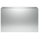 vidaXL Kerti cserép 2 db Ezüst 80 x 30 x 40 cm Horganyzott Acél