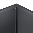 vidaXL Kerti cserép Antracitszürke 80 x 30 x 50 cm