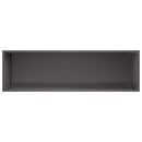 vidaXL Kerti cserép 2 db Fekete 100 x 30 x 40 cm