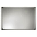 vidaXL Kerti cserép 2 db Ezüst 50 x 40 x 40 cm Rozsdamentes Acél