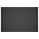 vidaXL Kerti cserép 2 db Fekete 60 x 40 x 40 cm Hidegen hengerelt acél