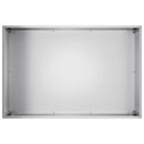 vidaXL Kerti cserép 2 db Ezüst 60 x 40 x 40 cm Horganyzott Acél
