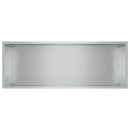 vidaXL Kerti cserép 2 db Ezüst 80 x 40 x 50 cm Horganyzott Acél