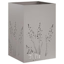 vidaXL Kerti cserép 2 db Rozsdás 50 x 50 x 75 cm Időjárásálló Acél