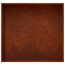 vidaXL Kerti cserép 2 db Rozsdás 50 x 50 x 75 cm Időjárásálló Acél