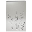 vidaXL Kerti cserép 2 db Ezüst 50 x 30 x 75 cm Rozsdamentes Acél