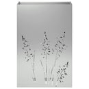 vidaXL Kerti cserép 2 db Ezüst 50 x 30 x 75 cm Horganyzott Acél