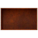 vidaXL Kerti cserép 2 db Rozsdás 50 x 30 x 75 cm Időjárásálló Acél