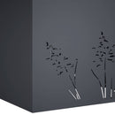 vidaXL Kerti cserép 2 db Antracitszürke 50 x 30 x 49 cm