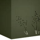 vidaXL Kerti cserép 2 db Olajzöld 80 x 20 x 49 cm