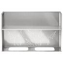 vidaXL Kerti cserép 2 db Ezüst 80 x 30 x 49 cm Rozsdamentes Acél