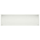 vidaXL Kerti cserép 2 db Fehér 100 x 30 x 49 cm Hidegen hengerelt acél