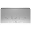 vidaXL Kerti cserép 2 db Ezüst 100 x 30 x 49 cm Horganyzott Acél