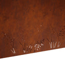 vidaXL Kerti cserép 2 db Rozsdás 100 x 30 x 49 cm Időjárásálló Acél