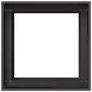 vidaXL Kerti cserép Fekete 40 x 40 x 60 cm Hidegen hengerelt acél
