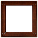 vidaXL Kerti cserép Rozsdás 40 x 40 x 60 cm Időjárásálló Acél