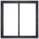 vidaXL Kerti cserép Antracitszürke 80 x 80 x 60 cm
