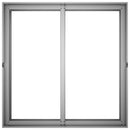 vidaXL Kerti cserép Ezüst 80 x 80 x 60 cm Horganyzott Acél