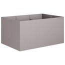 vidaXL Kerti cserép Rozsdás 120 x 80 x 60 cm Időjárásálló Acél