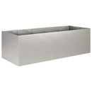 vidaXL Kerti cserép Ezüst 200 x 80 x 60 cm Rozsdamentes Acél