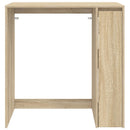 vidaXL Mosógép Szekrény tárolóval Sonoma 87 x 60 x 89 cm Faanyag