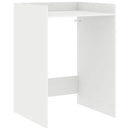 vidaXL Mosógép Szekrény tárolóval Fehér 67,5 x 62 x 97 cm Faanyag